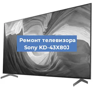 Замена светодиодной подсветки на телевизоре Sony KD-43X80J в Москве